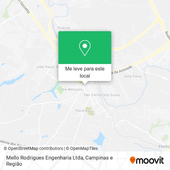 Mello Rodrigues Engenharia Ltda mapa