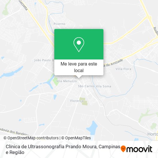 Clínica de Ultrassonografía Prando Moura mapa