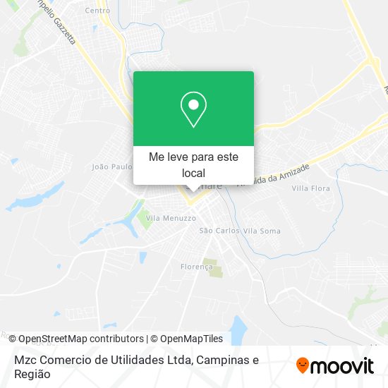 Mzc Comercio de Utilidades Ltda mapa