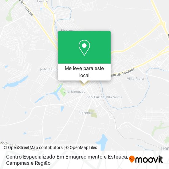 Centro Especializado Em Emagrecimento e Estetica mapa
