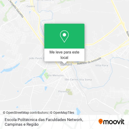 Escola Politécnica das Faculdades Network mapa