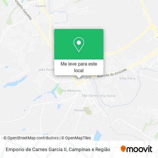 Emporio de Carnes Garcia II mapa