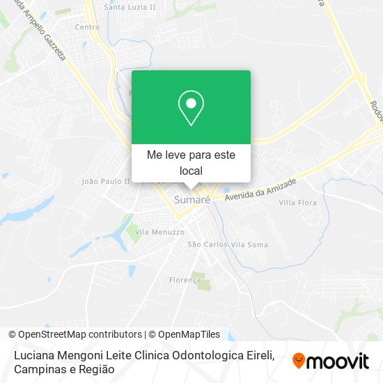 Luciana Mengoni Leite Clinica Odontologica Eireli mapa