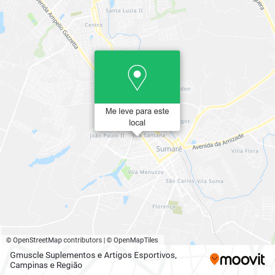 Gmuscle Suplementos e Artigos Esportivos mapa