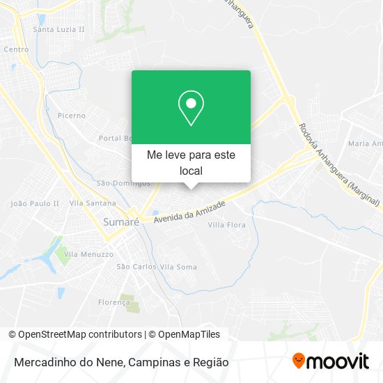 Mercadinho do Nene mapa