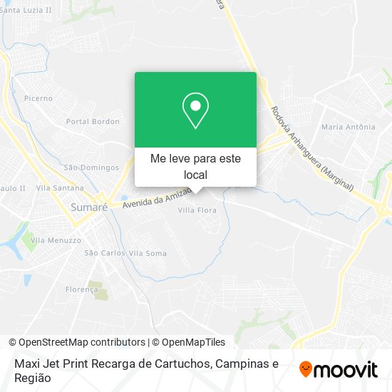 Maxi Jet Print Recarga de Cartuchos mapa
