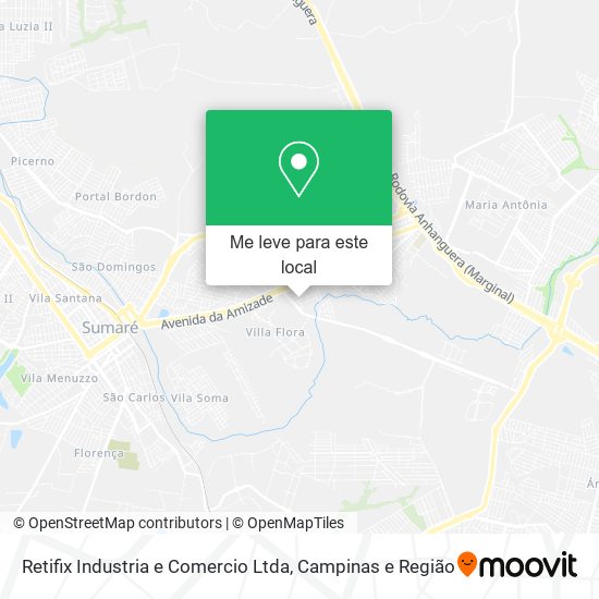 Retifix Industria e Comercio Ltda mapa