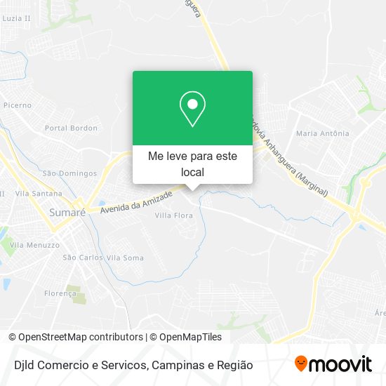 Djld Comercio e Servicos mapa