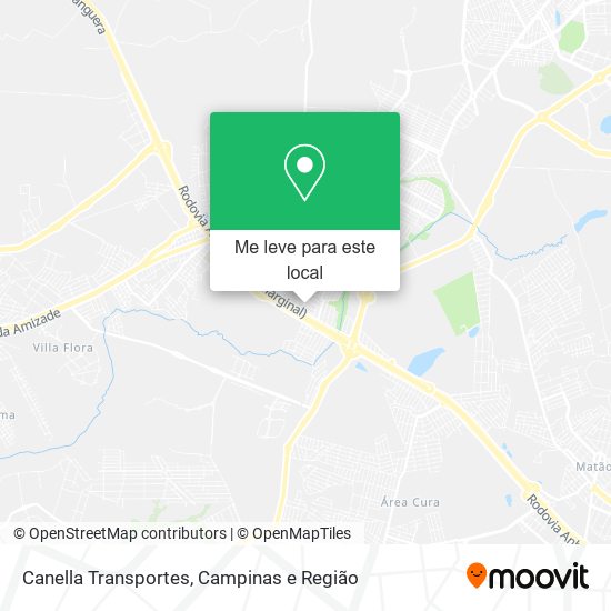 Canella Transportes mapa