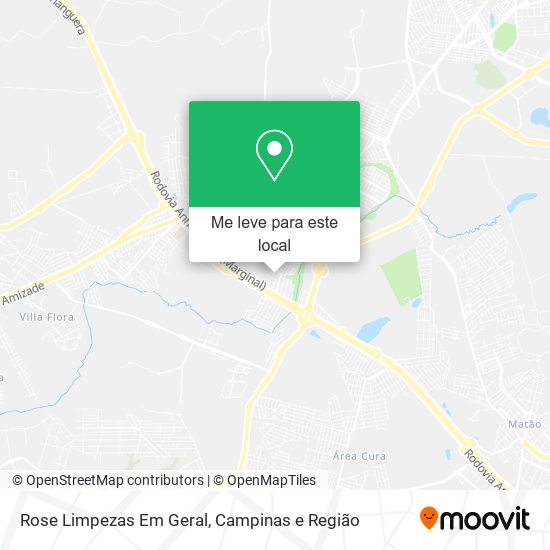 Rose Limpezas Em Geral mapa