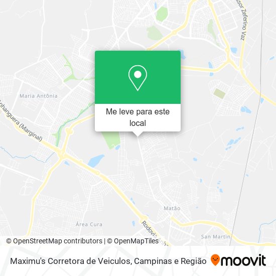 Maximu's Corretora de Veiculos mapa