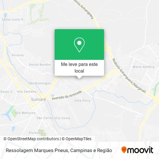 Ressolagem Marques Pneus mapa