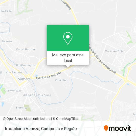 Imobiliária Veneza mapa