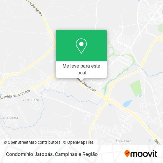 Condomínio Jatobás mapa