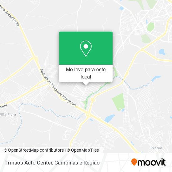 Irmaos Auto Center mapa