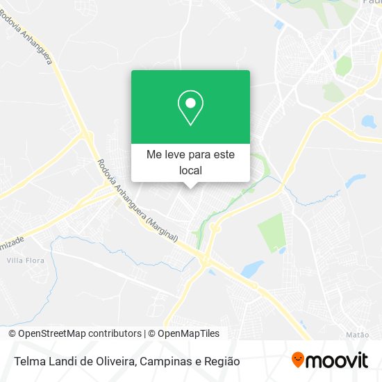 Telma Landi de Oliveira mapa
