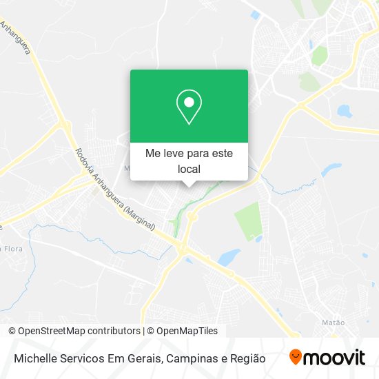 Michelle Servicos Em Gerais mapa