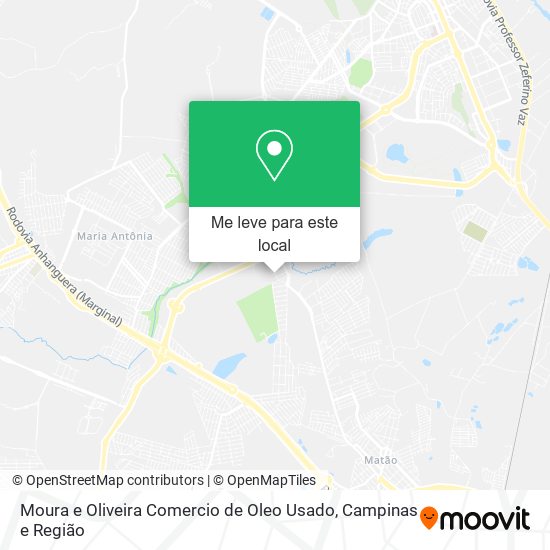 Moura e Oliveira Comercio de Oleo Usado mapa