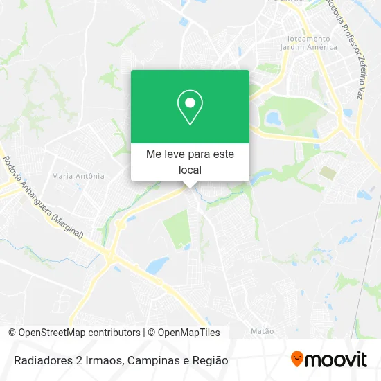 Radiadores 2 Irmaos mapa