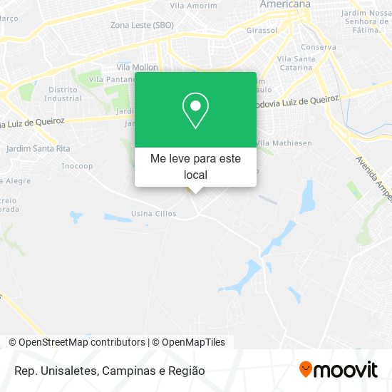 Rep. Unisaletes mapa