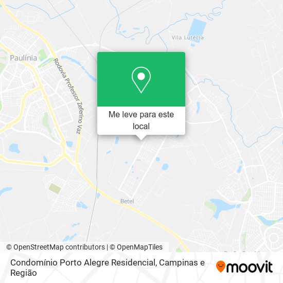 Condomínio Porto Alegre Residencial mapa