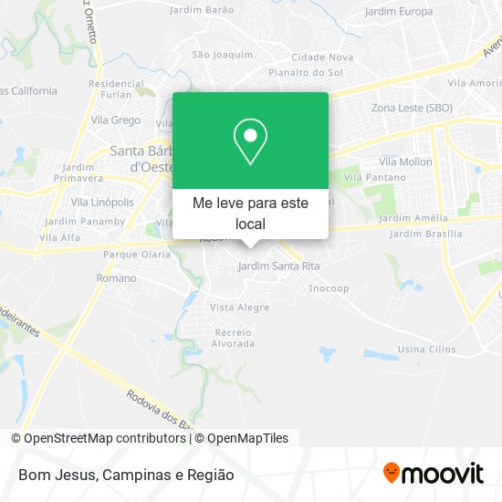 Bom Jesus mapa