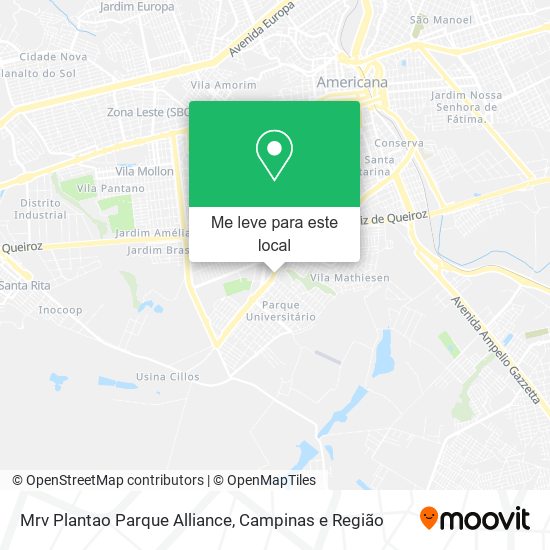 Mrv Plantao Parque Alliance mapa