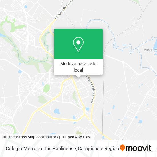 Colégio Metropolitan Paulinense mapa