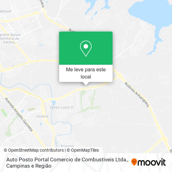 Auto Posto Portal Comercio de Combustiveis Ltda. mapa
