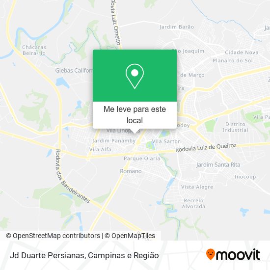 Jd Duarte Persianas mapa