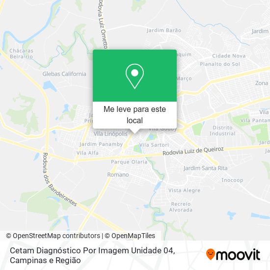 Cetam Diagnóstico Por Imagem Unidade 04 mapa