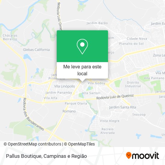 Pallus Boutique mapa