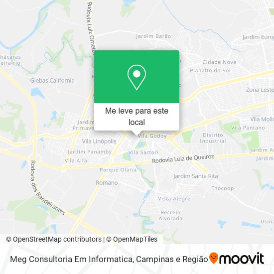 Meg Consultoria Em Informatica mapa