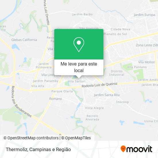 Thermoliz mapa