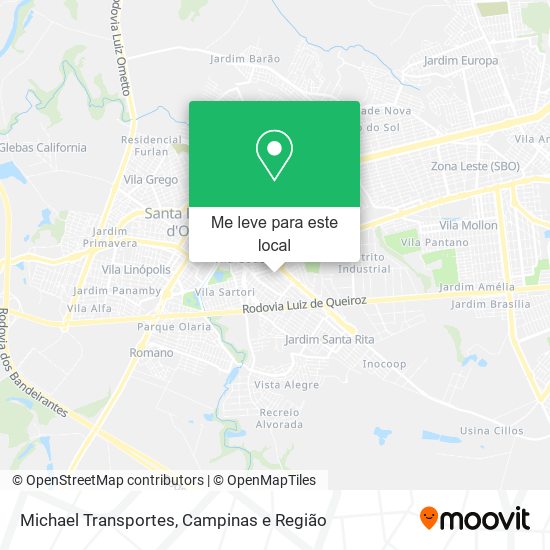 Michael Transportes mapa