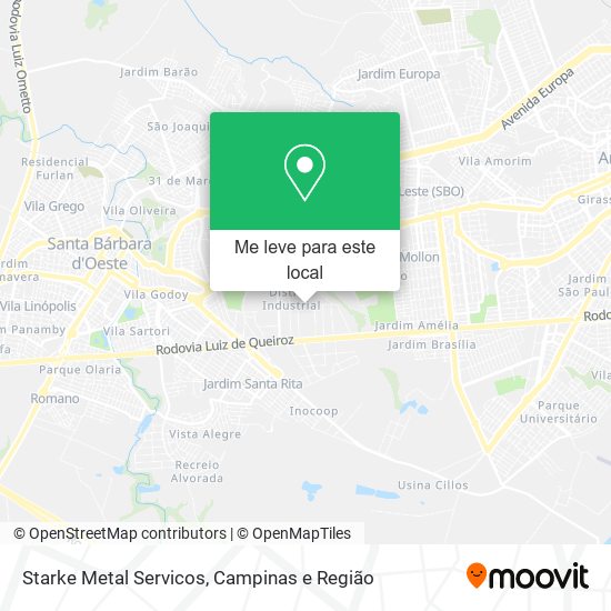 Starke Metal Servicos mapa