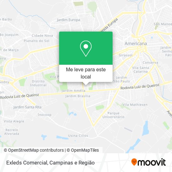 Exleds Comercial mapa