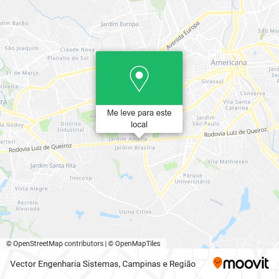 Vector Engenharia Sistemas mapa