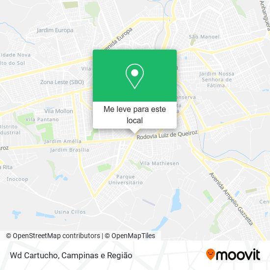 Wd Cartucho mapa