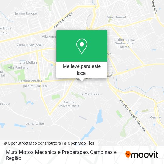 Mura Motos Mecanica e Preparacao mapa