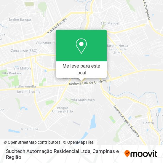 Sucitech Automação Residencial Ltda mapa