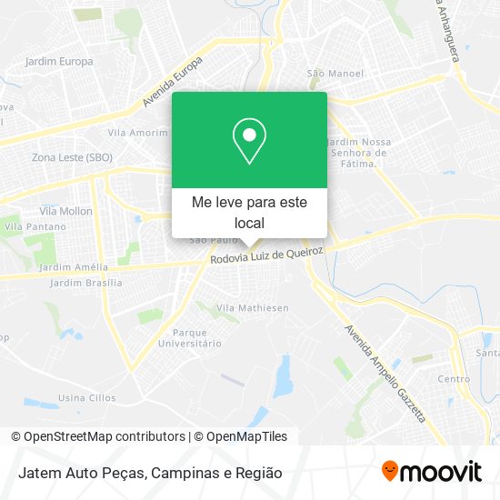 Jatem Auto Peças mapa