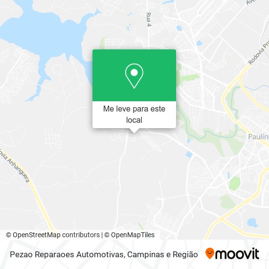 Pezao Reparaoes Automotivas mapa