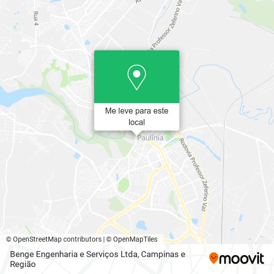 Benge Engenharia e Serviços Ltda mapa