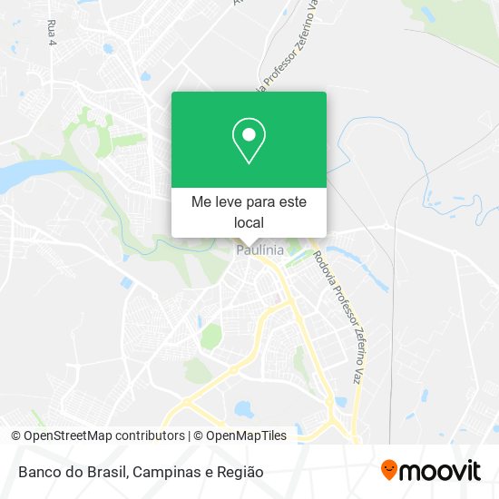 Banco do Brasil mapa