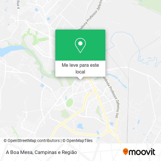 A Boa Mesa mapa