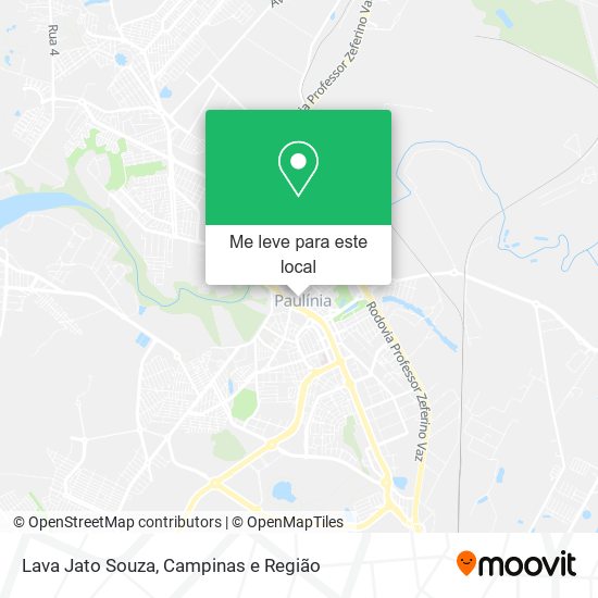 Lava Jato Souza mapa