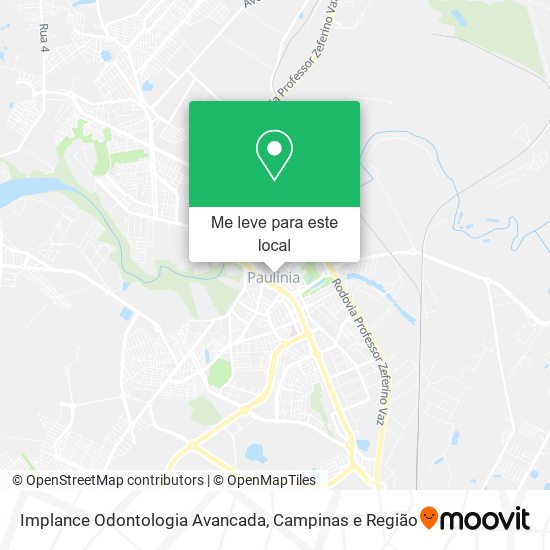 Implance Odontologia Avancada mapa