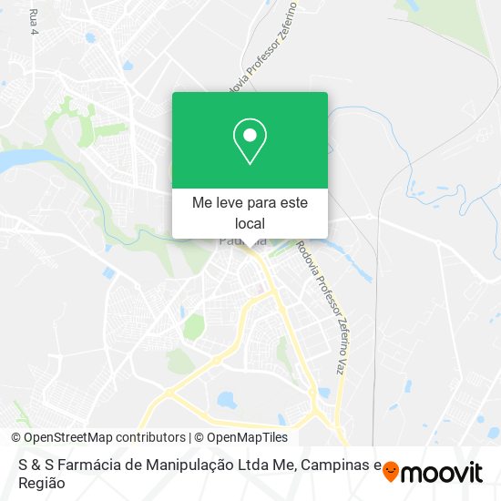 S & S Farmácia de Manipulação Ltda Me mapa