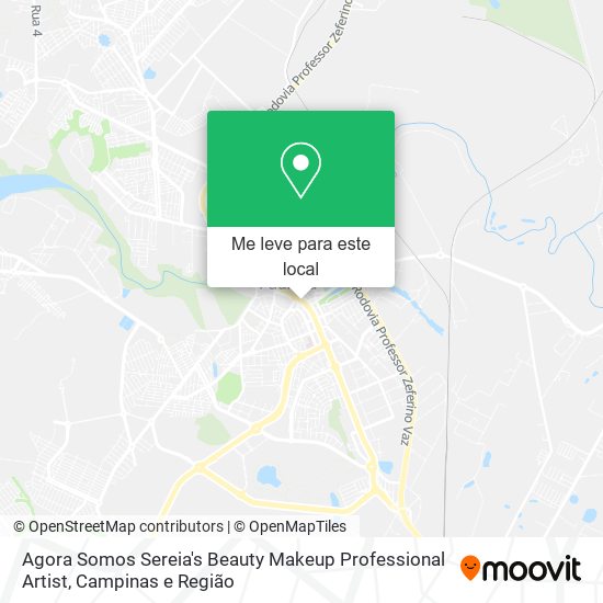 Agora Somos Sereia's Beauty Makeup Professional Artist mapa